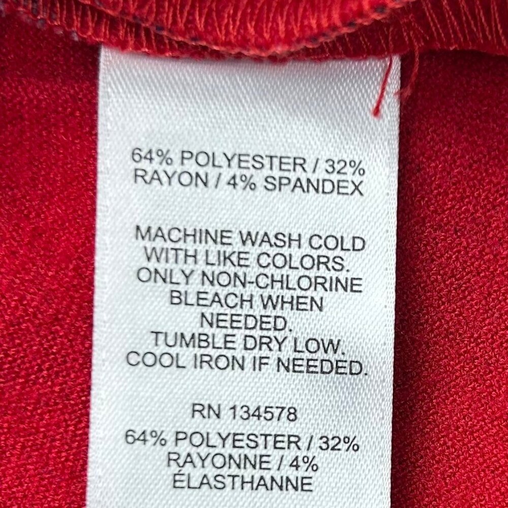 Vineyard Vines Nantucket Lurex Tartan Red Ruffle Skirt NWT Size 00 - Picture 10 of 15